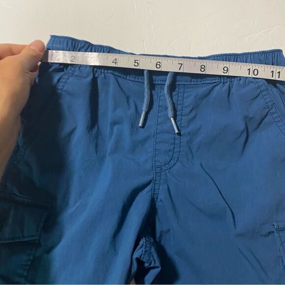 Gap kids Boy's Tech Cargo Short navy blue cotton nylon blend stretch 6-7 - Picture 4 of 7